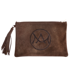 pochette Zouina marron iris�